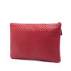Chanel Large Diagonal Quilted Lambskin O Case Clutch Secondhand