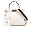 Fendi Medium Leather Selleria Peekaboo Iconic Satchel Secondhand