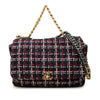 Chanel Maxi Tweed 19 Flap Secondhand