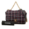 Chanel Maxi Tweed 19 Flap Secondhand