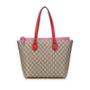 Gucci Medium GG Supreme Linea A Zip Tote Secondhand