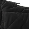 Chanel Large CC Quilted Velvet Effect Nylon Bowling Bag Secondhand