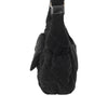 Chanel Large CC Quilted Velvet Effect Nylon Bowling Bag Secondhand