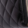Chanel CC Quilted Caviar Zip Around Long Wallet Secondhand