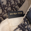 Dior Mini Oblique Canvas Saddle Bag Secondhand