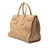 Saint Laurent Small Grained Calfskin Supple Sac De Jour Satchel Secondhand