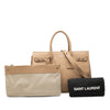 Saint Laurent Small Grained Calfskin Supple Sac De Jour Satchel Secondhand