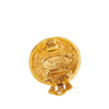 Chanel Gold Plated CC Clip On Earrings Secondhand