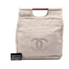 Chanel CC Canvas Tortoise Handle Tote Secondhand