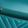 Chanel Mini Rectangular Chevron Lambskin Single Flap Secondhand
