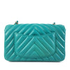Chanel Mini Rectangular Chevron Lambskin Single Flap Secondhand