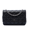 Chanel CC Quilted Caviar Wallet on Chain Secondhand