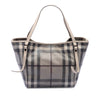 Burberry Small Smoke Check Coated Canvas Canterbury Tote Secondhand