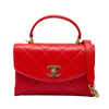 Chanel Small Quilted Lambskin Trendy Spirit Top Handle Bag Secondhand
