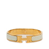 Hermès Narrow Enamel Clic H Bracelet GM Secondhand