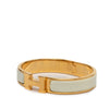 Hermès Narrow Enamel Clic H Bracelet GM Secondhand