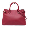 Burberry Medium Leather and House Check Banner Satchel Secondhand