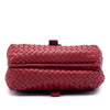 Bottega Veneta Nappa Intrecciato Double Sided Flap Messenger Bag Secondhand