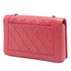 Chanel Small Quilted Crumpled Calfskin Bi Vintage Full Flap Secondhand