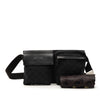 Gucci GG Canvas Double Pocket Belt Bag Secondhand
