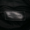 Saint Laurent Chevron Leather Monogram Zip A5 Wristlet Pouch Secondhand