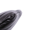 Saint Laurent Chevron Leather Monogram Zip A5 Wristlet Pouch Secondhand