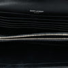 Saint Laurent Grain De Poudre Chevron Cassandre Envelope Chain Wallet Secondhand