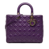 Dior Large Lambskin Cannage Lady Dior Secondhand