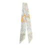 Secondhand Hermès De L Ombrelle Aux Duels Silk Twilly Scarf