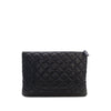 Chanel CC Quilted Lambskin Pouch with Mini Flap Purse Secondhand