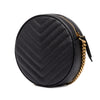 Saint Laurent Chevron Grain De Poudre Round Vinyle Camera Bag Secondhand