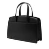 Burberry House Check Trimmed Leather Handbag Secondhand