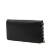 Prada Saffiano Metal Applique Wallet On Chain Secondhand