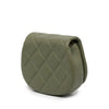 Chanel Mini Quilted Calfskin Coco Mail Clutch with Chain Secondhand