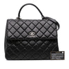 Chanel Large Lambskin Trendy CC Top Handle Bag Secondhand