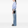 Saint Laurent Mini Smooth Leather Le 5 a 7 Vertical Crossbody Secondhand