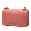 Chanel Small Quilted Lambskin Boy Flap Secondhand