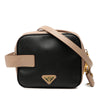 Prada Mini Bicolor Saffiano Lux Satchel Secondhand