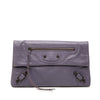 Balenciaga Lambskin Motocross Classic Envelope Clutch Secondhand