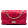 Chanel Croc Quilted Satin Reissue 2.55 Double Flap 225 Secondhand