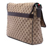 Gucci GG Canvas Web Flap Messenger Bag Secondhand