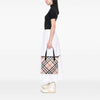 Burberry Supernova Check Coated Canvas Tote Secondhand