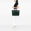 Secondhand Celine Lambskin Horizontal Zipper Gusset Cabas Tote