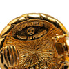Secondhand Chanel Gold Plated CC Round Clip On Earrings
