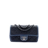 Chanel Mini Bicolor Lambskin Graphic Flap Secondhand