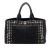Prada Large Canvas Canapa Bijoux Satchel Secondhand