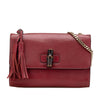 Gucci Medium Leather Miss Bamboo Crossbody Secondhand
