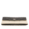 Chanel CC Bicolor Quilted Lambskin Double Sided Wallet on Chain Secondhand