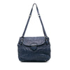 Prada Nappa Gaufre Buckle Strap Shoulder Bag Secondhand