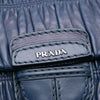 Secondhand Prada Nappa Gaufre Buckle Strap Shoulder Bag
